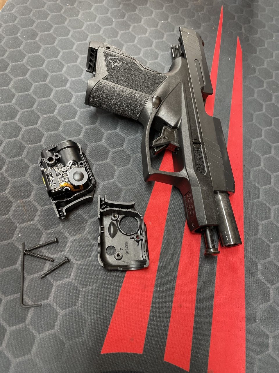 Taurus and Streamlight device