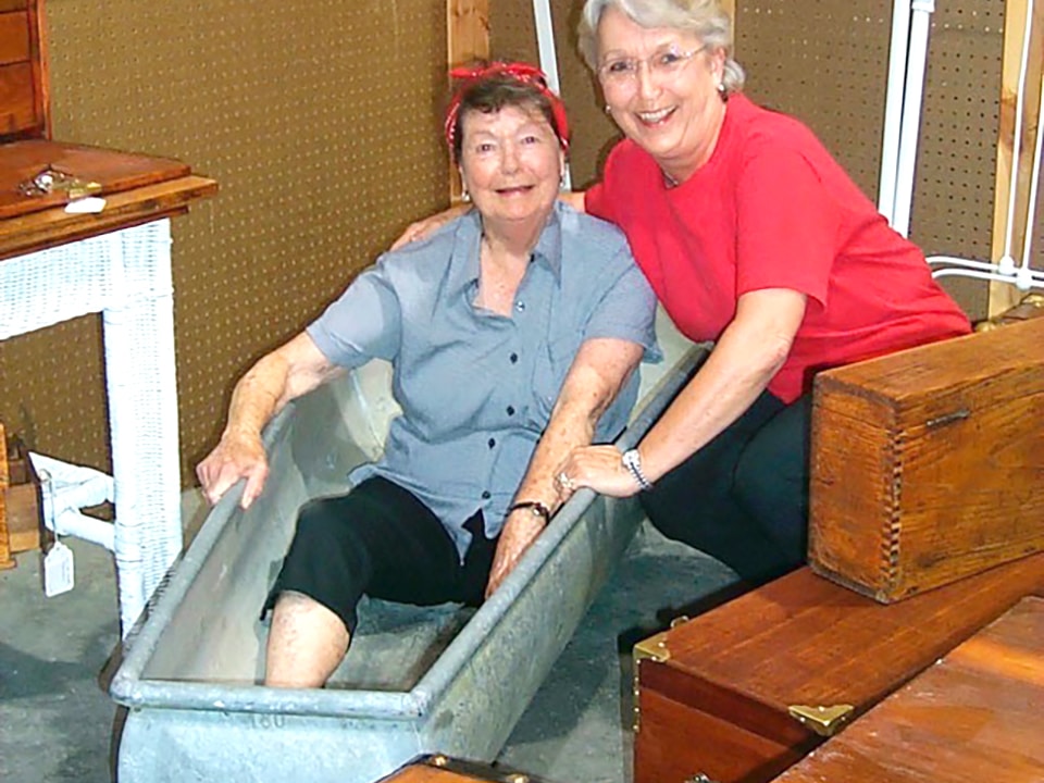 Grandmas in a tub Barbara Baird photo