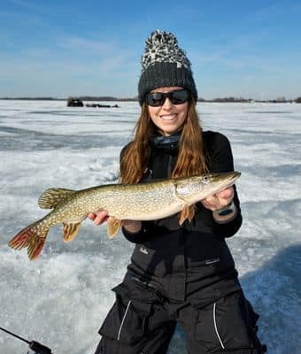 Ice Fishing on Rondeau Bay feature - 1