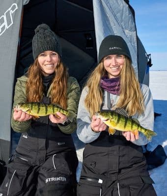 My First Ice Fishing Experience for Lake Simcoe Perch