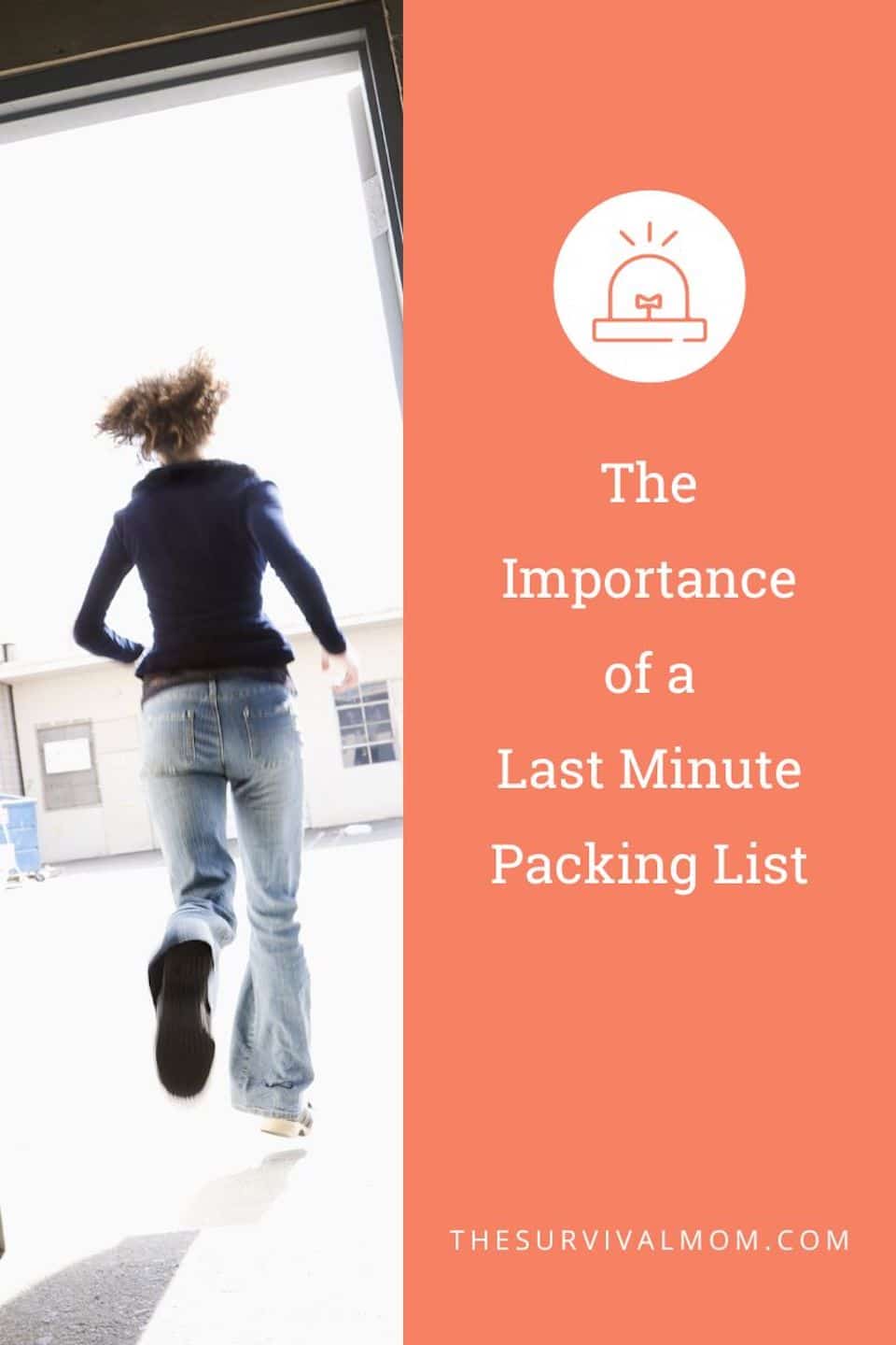 Last Minute Packing List
