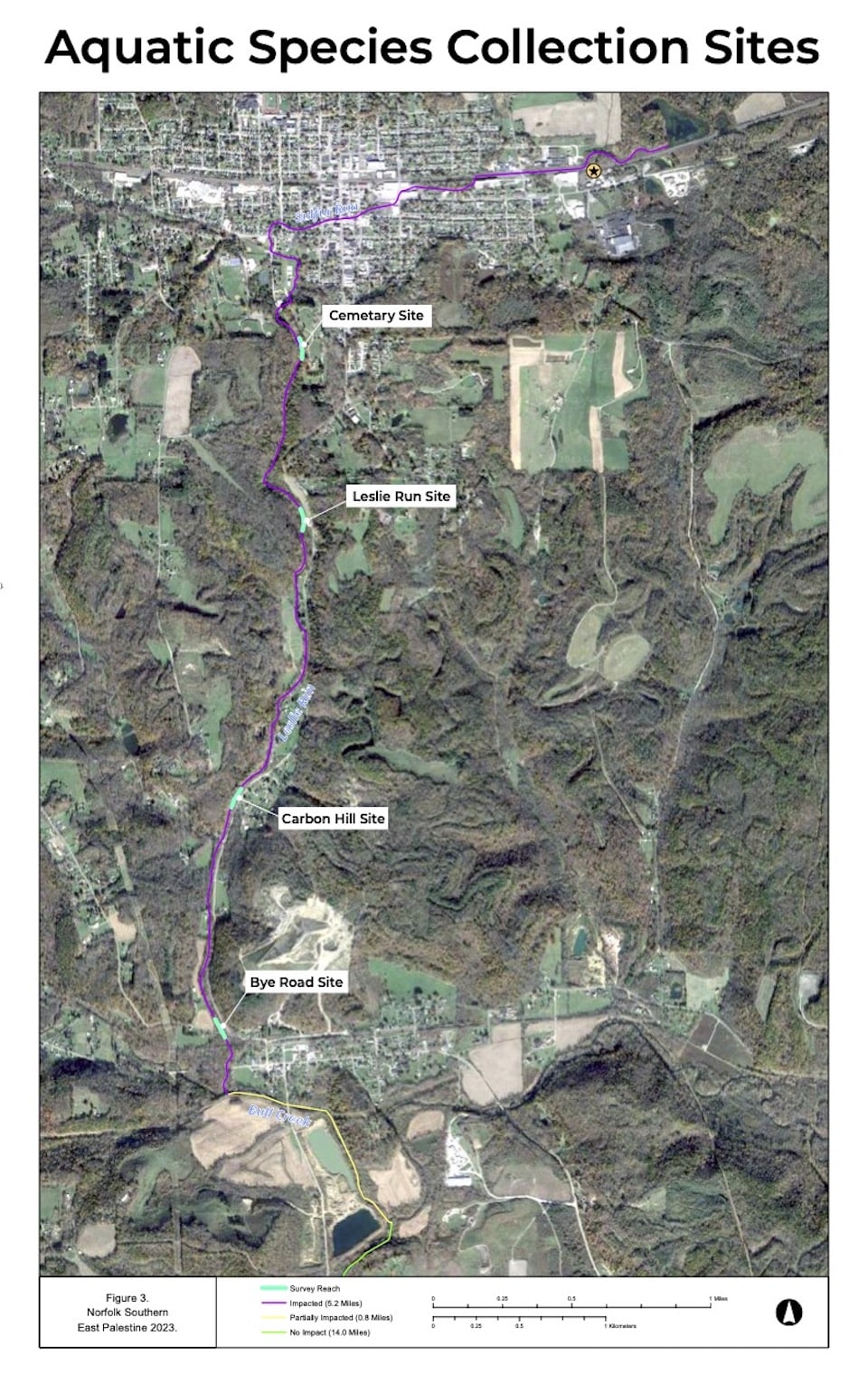 NS_East_Palestine_Fish_Survey_Map_Updated