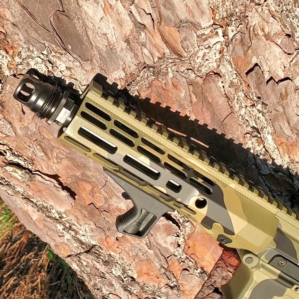 SilencerCo ASR single point muzzle brake AR Pistol