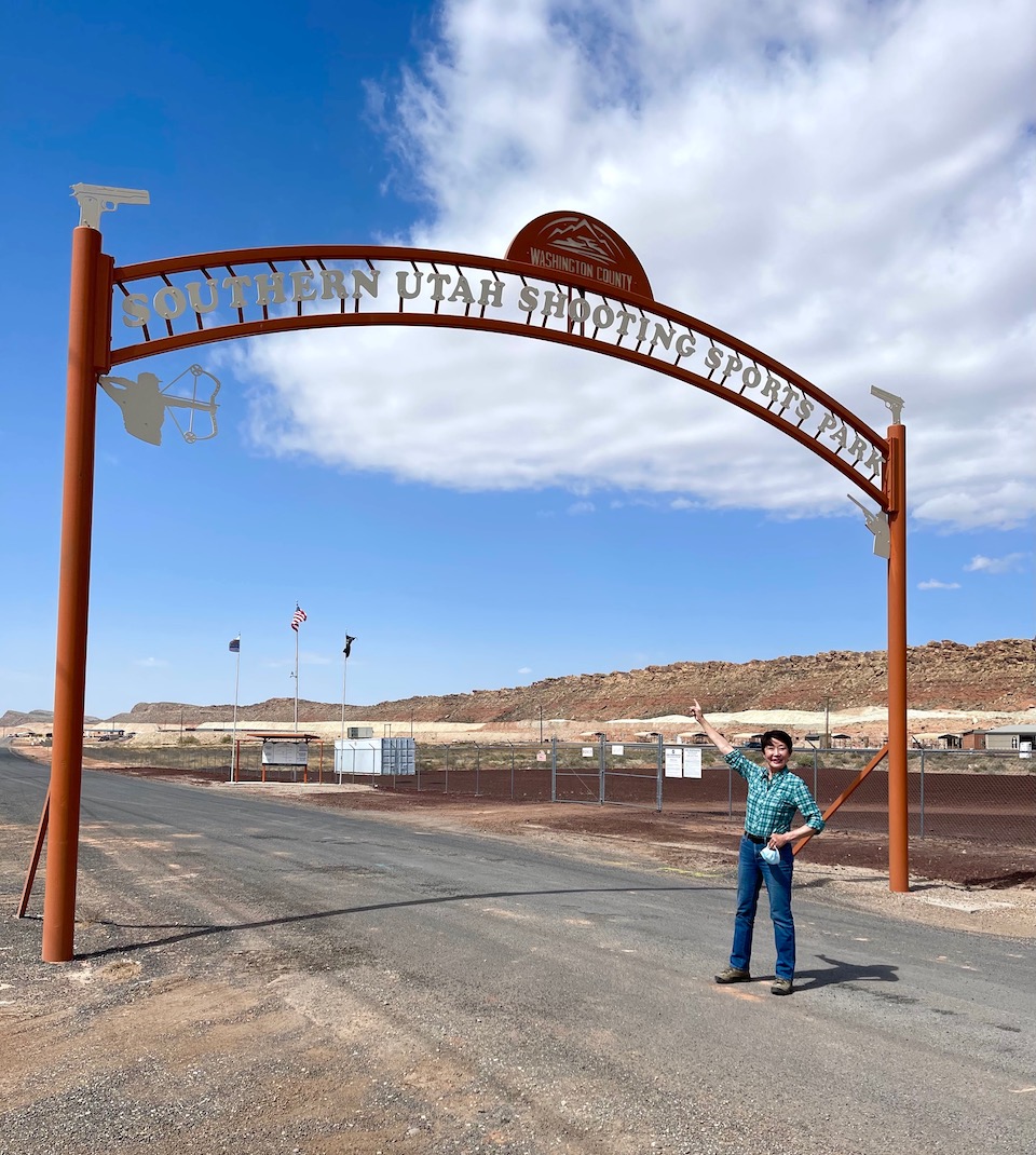 The Match Range for the Sporting Clay Shooting events at the Purgatory Shooting Park in Hurricane, Utah