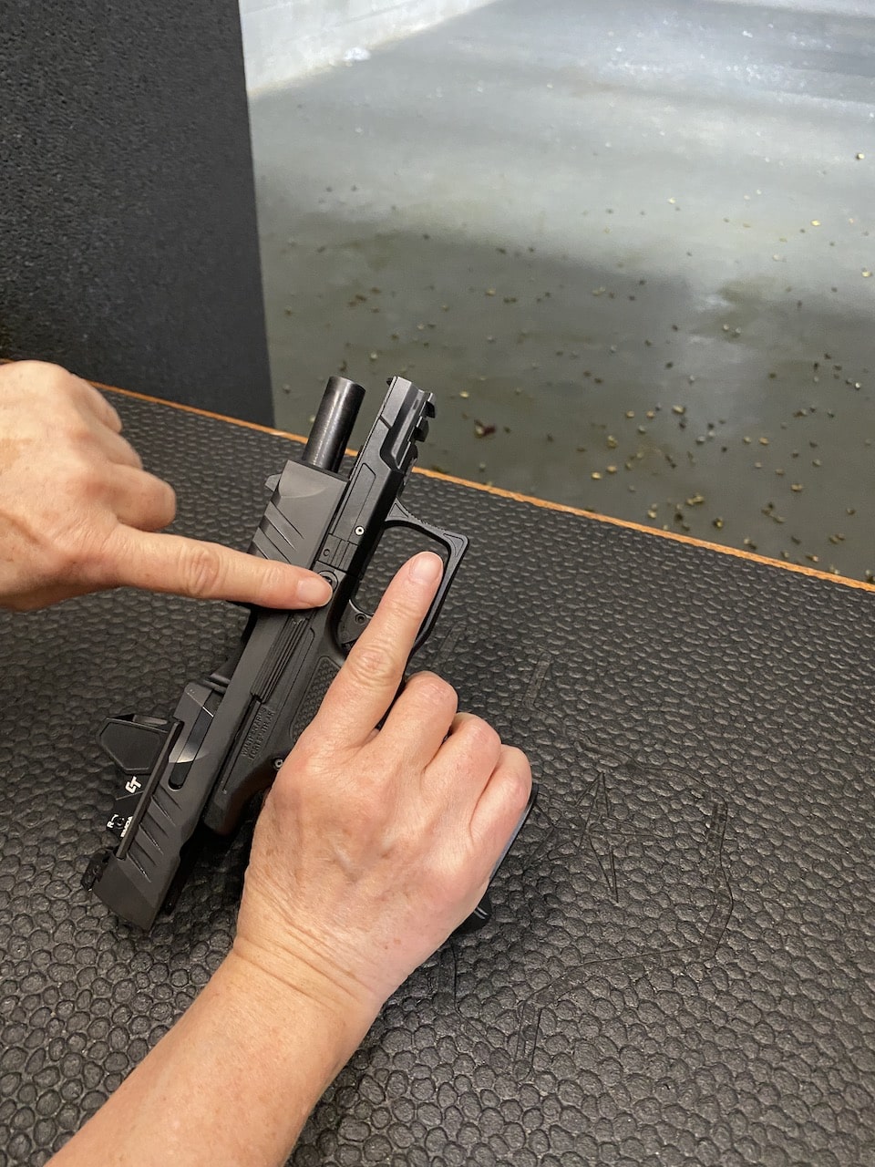 Shorter Length of Pull on Walther PDP F-Series