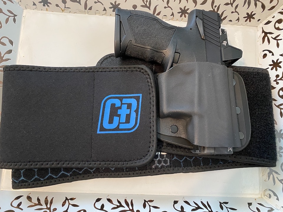 TaurusTX 22 Compact in Crossbreed Modular Belly Band Holster