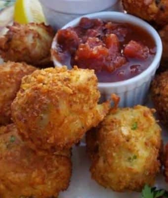 fried crab balls feature