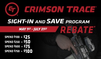 Crimson Trace Sight In and Save -SB