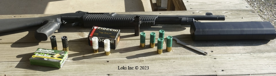 Ammo configuration and silencer on bench