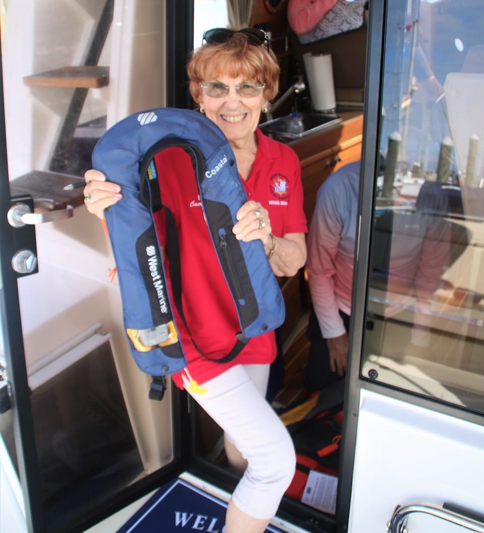 A no-penalty vessel safety check from U.S. Coast Guard Auxiliary and U.S. Power Squadrons/America’s Boating Club can improve on water safety this summer boating season (credit: U.S. Power Squadrons)