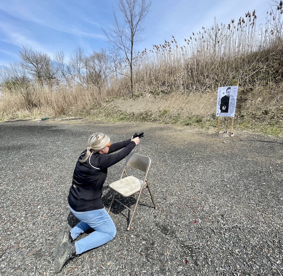 Home intruder practice live-fire practice