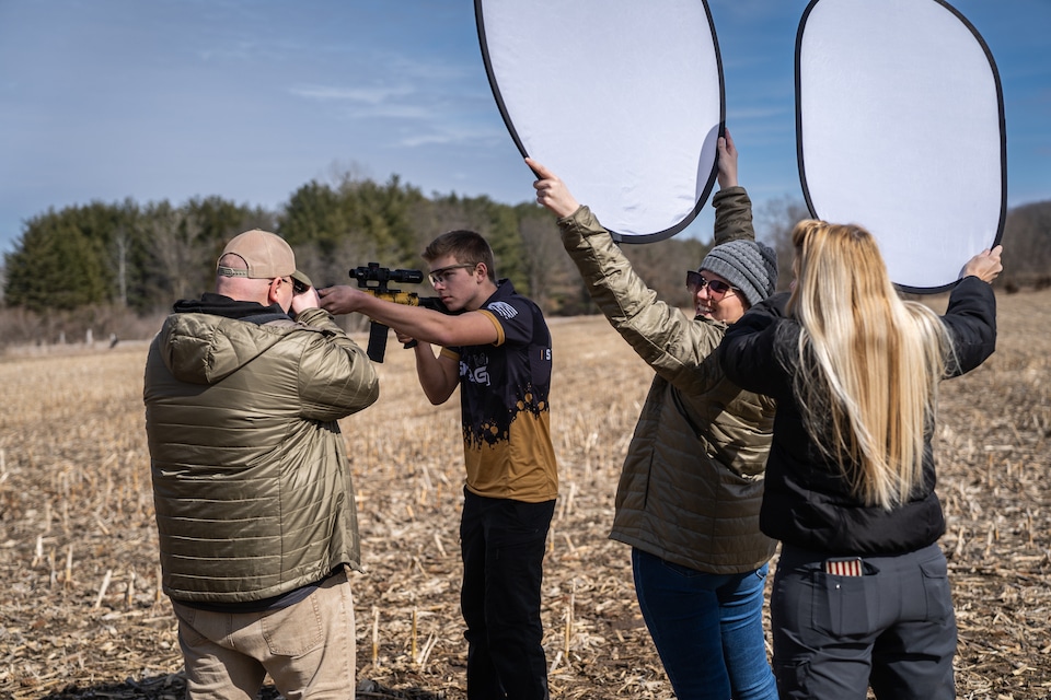 Stag arms photo shoot