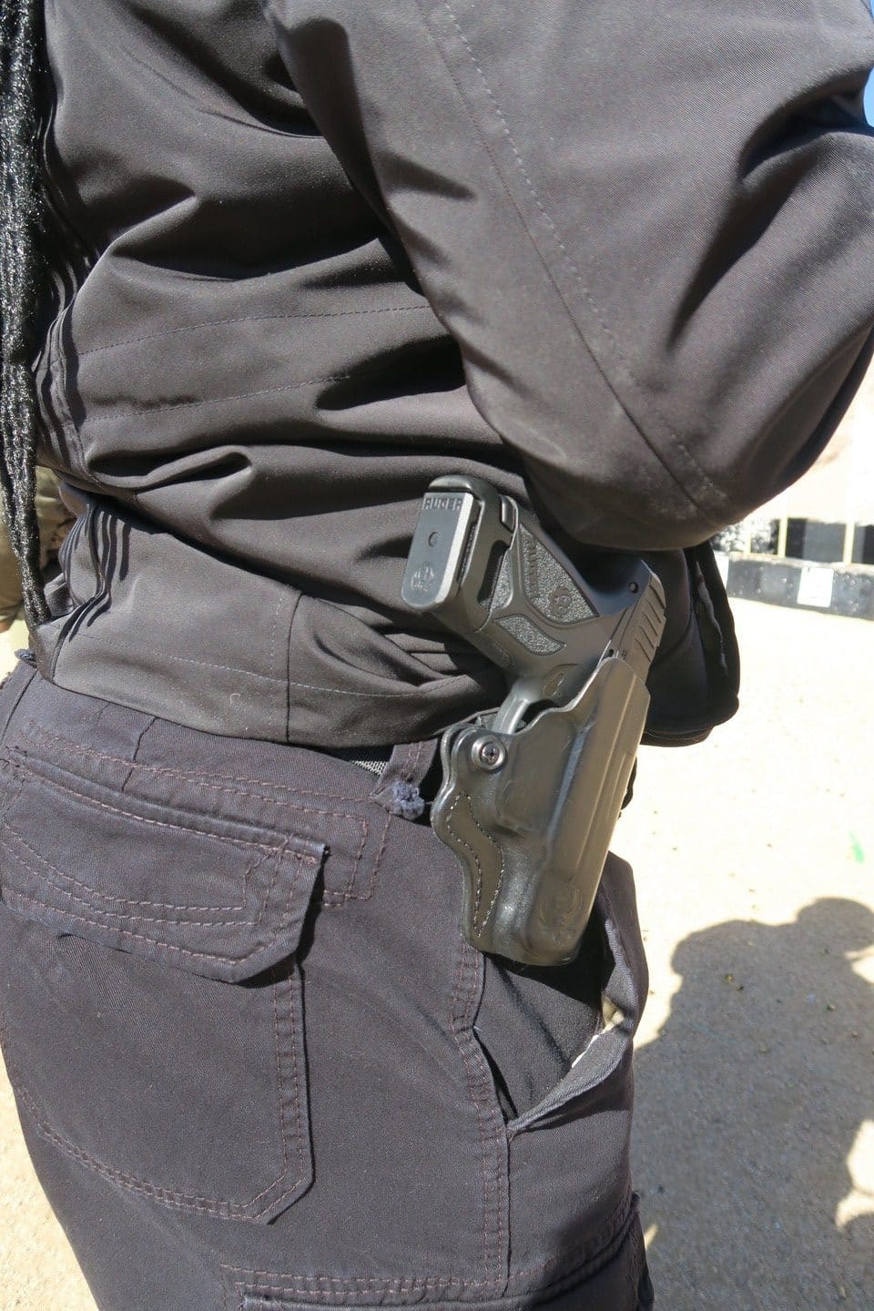 holstered 380 security