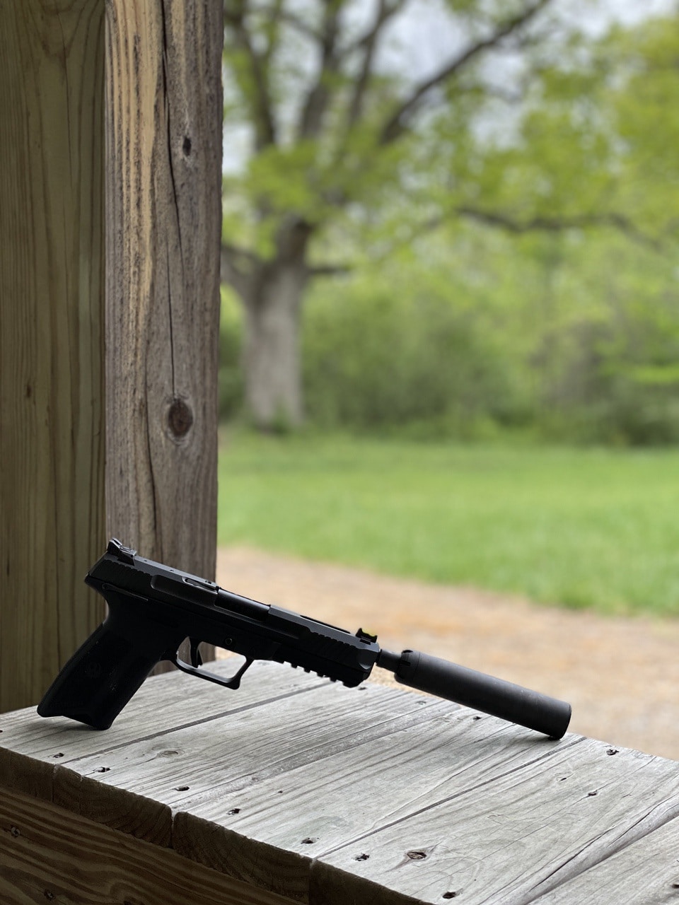 Glam shot Ruger-57 with Sparrow22
