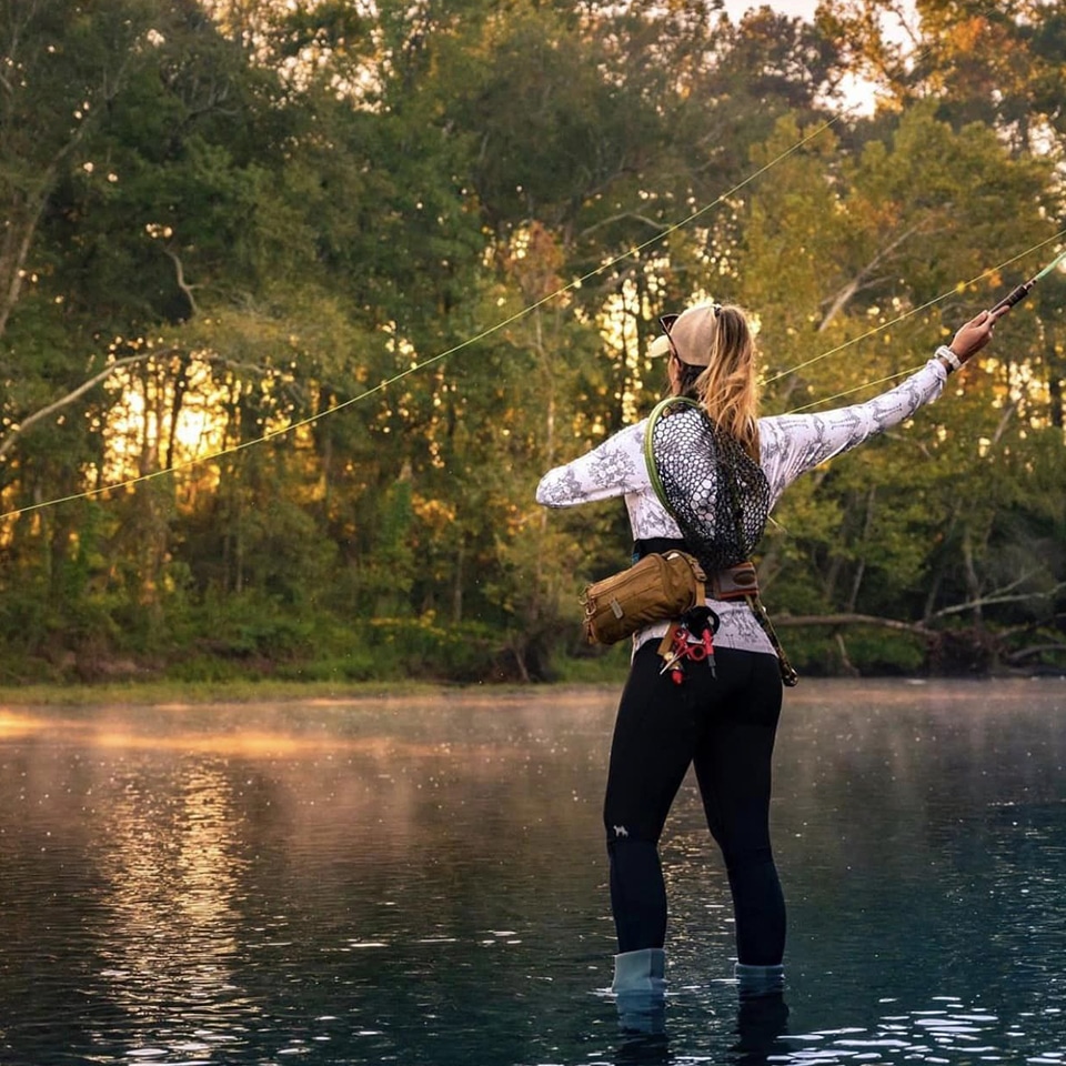 Flyfishing (Rebecca Lentz photo)