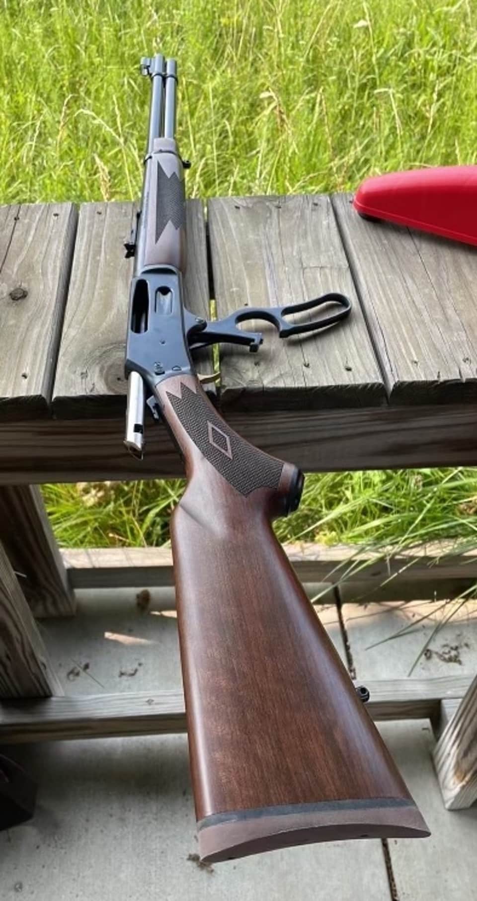 Marlin 336 on bench