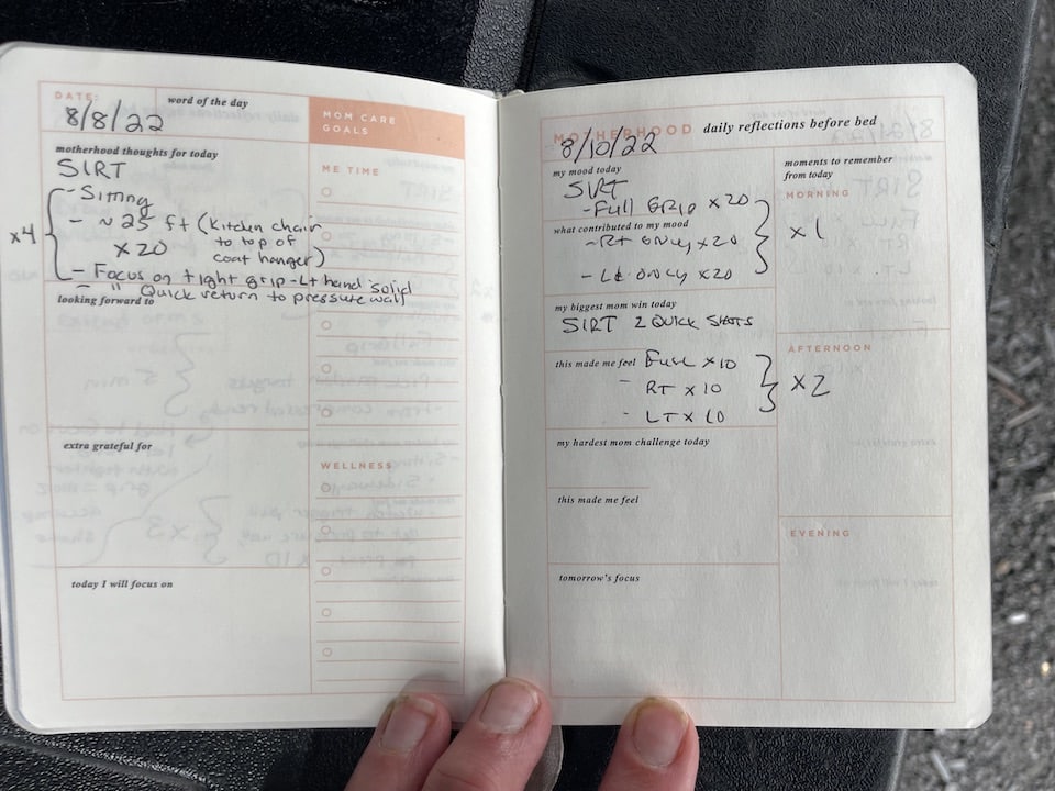 Firarms Training Diary 8 22