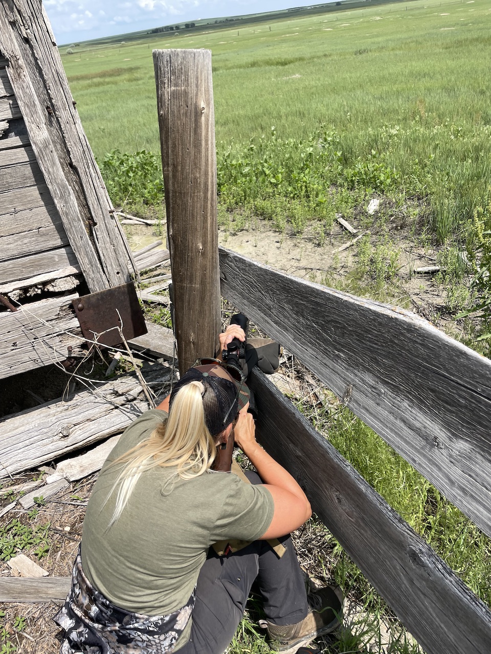 Positional shooting seated