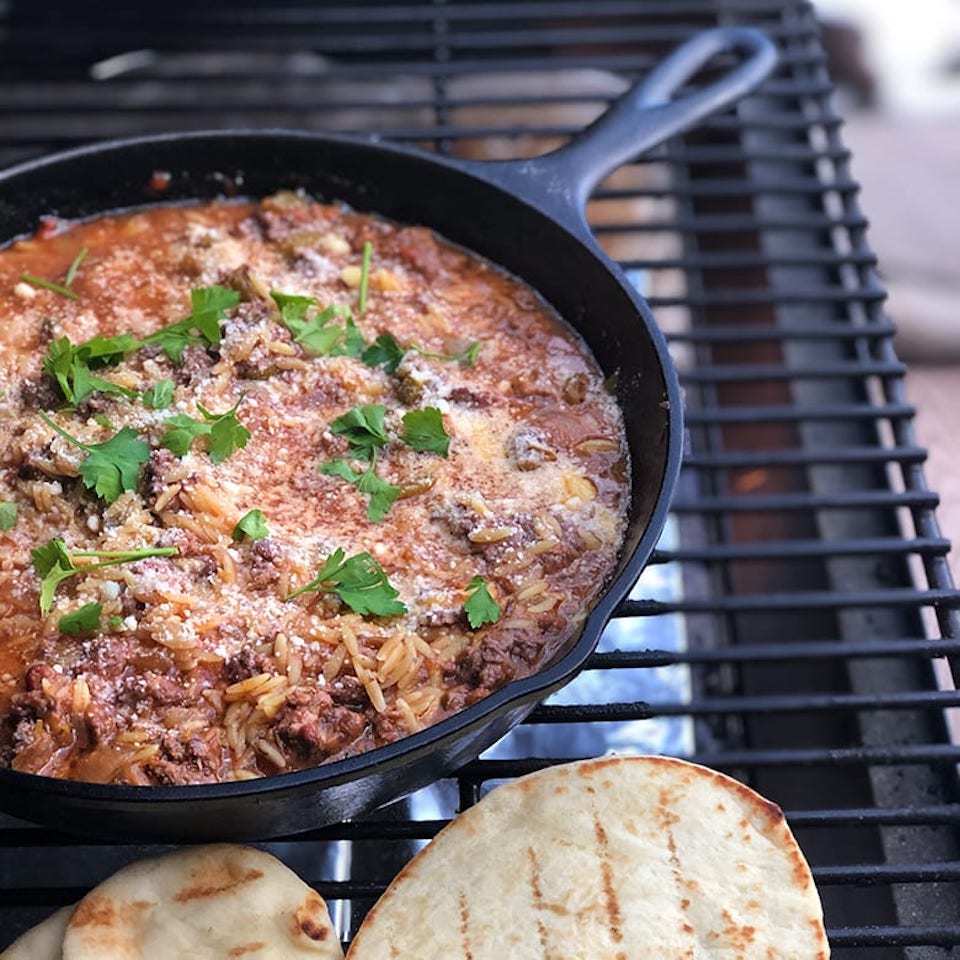 ground-venison-bake4 baked ground venison orzo