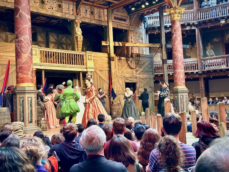 Comedy of Errors at Shakespeare's Globe in London