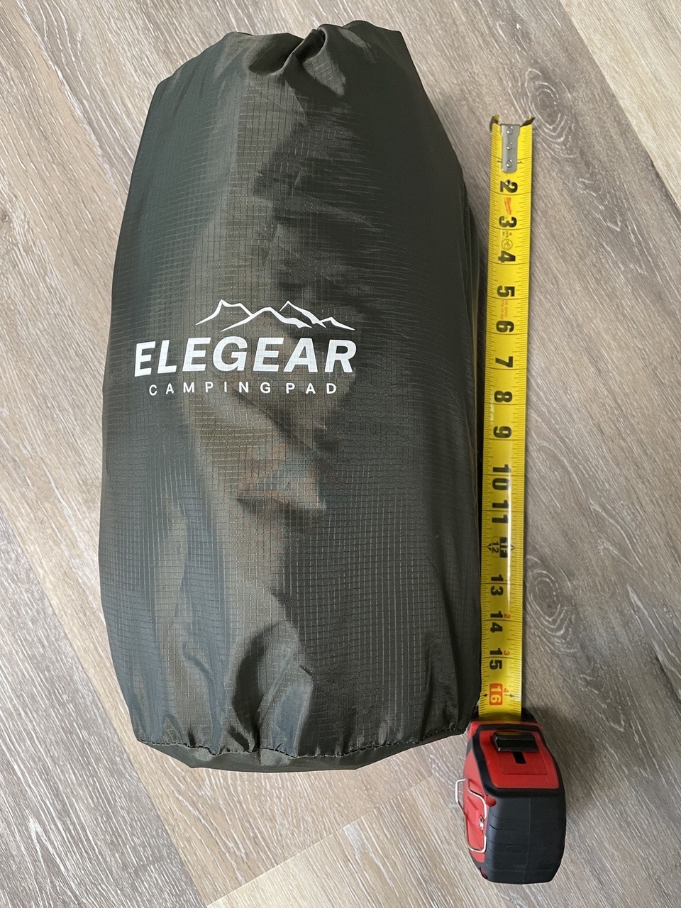Elegear Double Sleeping Pad in bag with pump