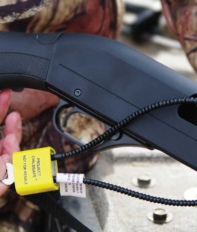 NSSF Short PCS gun locks feature