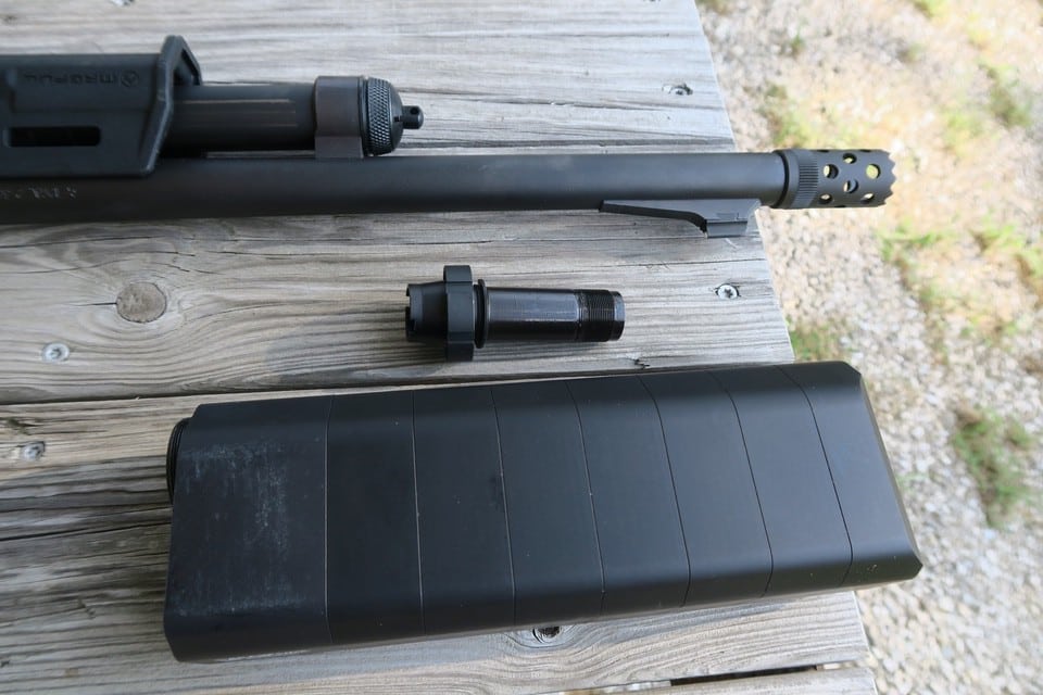 Remington Echo adapter SilencerCo salvo