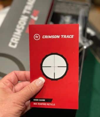 Crimson Trace Reticles That Do Double Duty feature