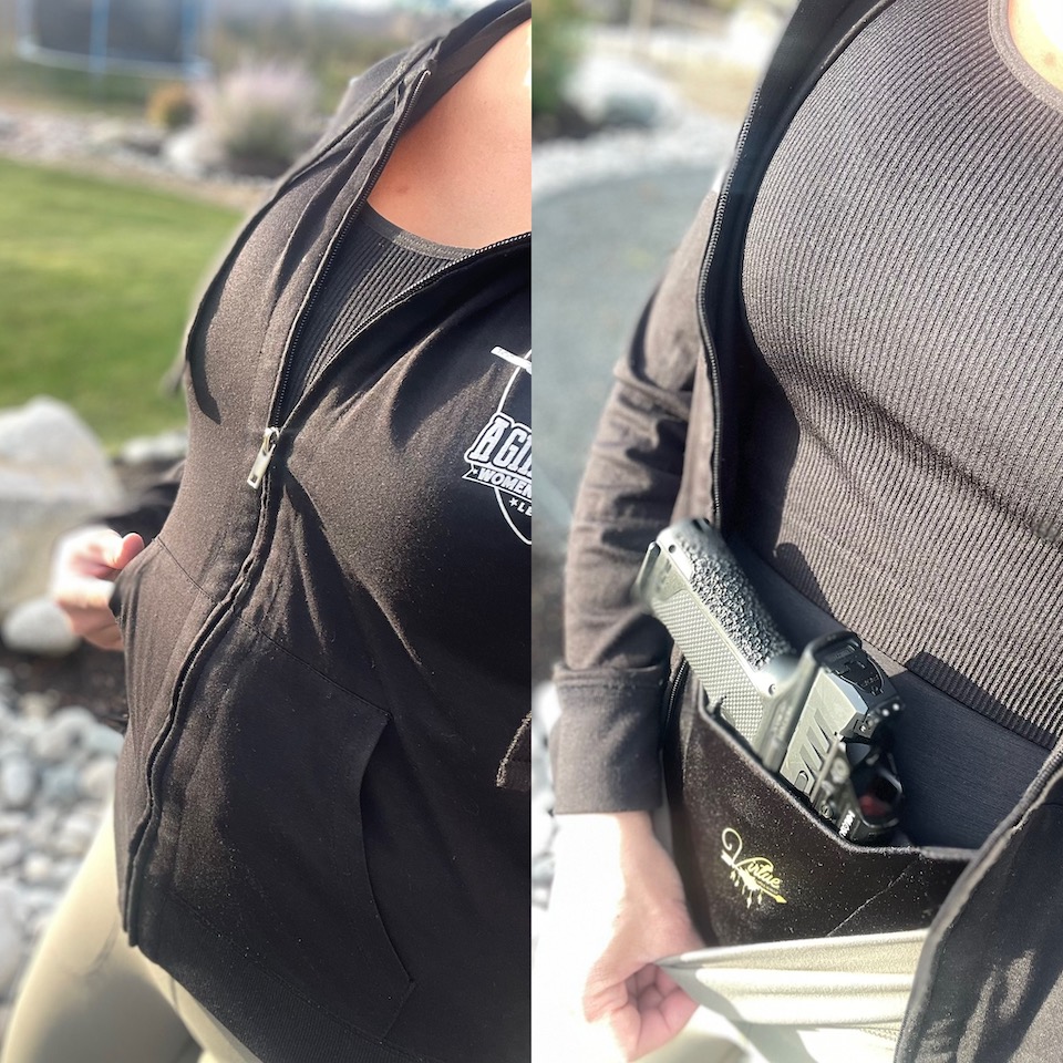 Walking with Virtue belly carry