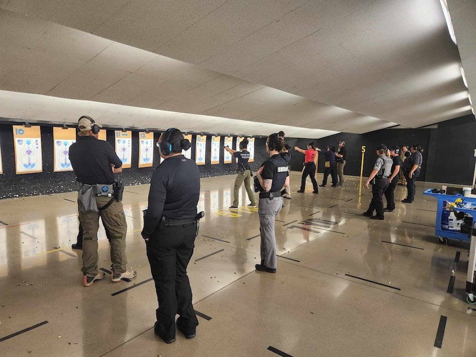 BAck the women in blue 2023 shooting