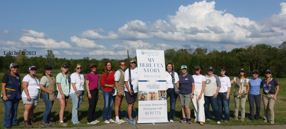 Group photo Beretta Shotgun Experience