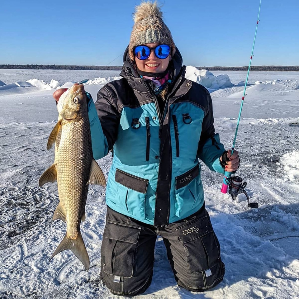 Ice fishing (Brianne Leys photo)