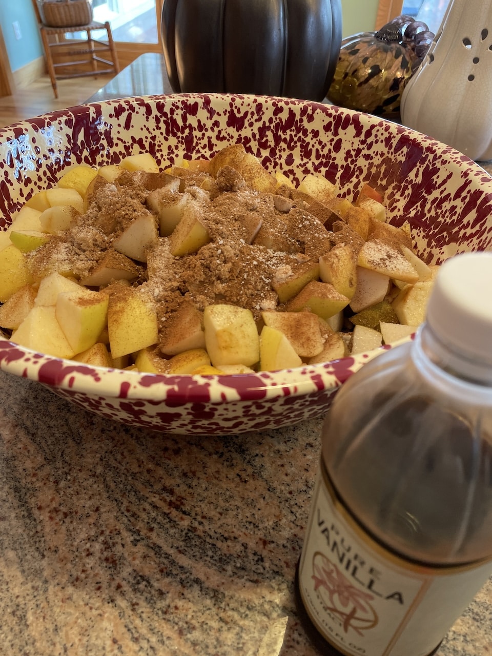 apples with cinnamon