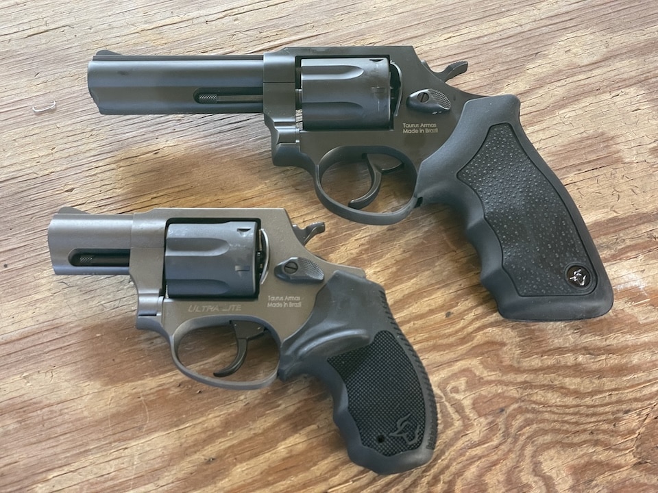 Taurus revolvers for personal protection