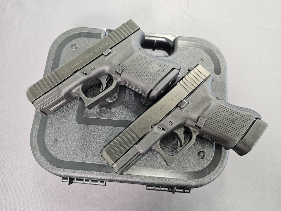 G29 Gen 5 & G30 Gen 5 behind the barrel