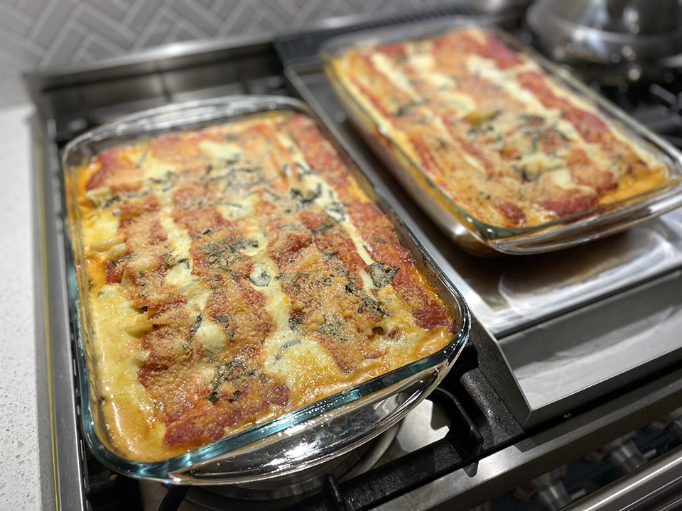 Baked Manicotti