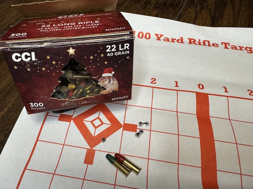 Heritage Settler Target from CCI Ammunition