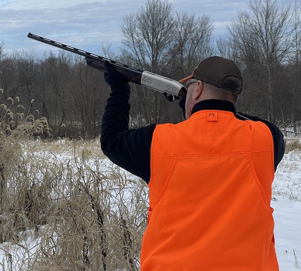 Ken shooting A400 upland