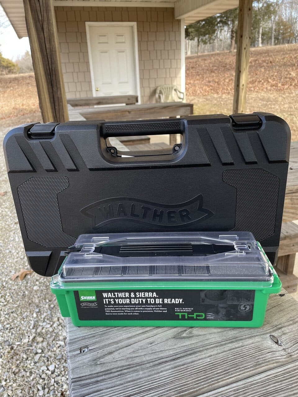 Sierra THD ammo and WAlther PPD F-series