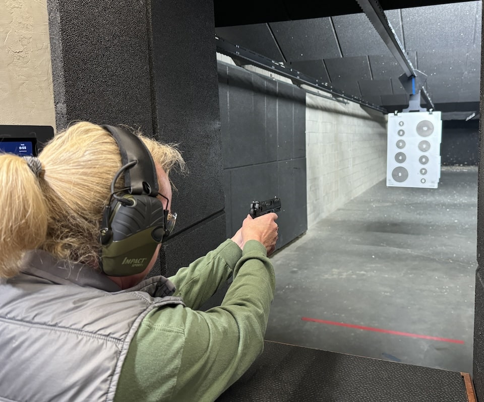 Patty Short Testing out Walther PD380