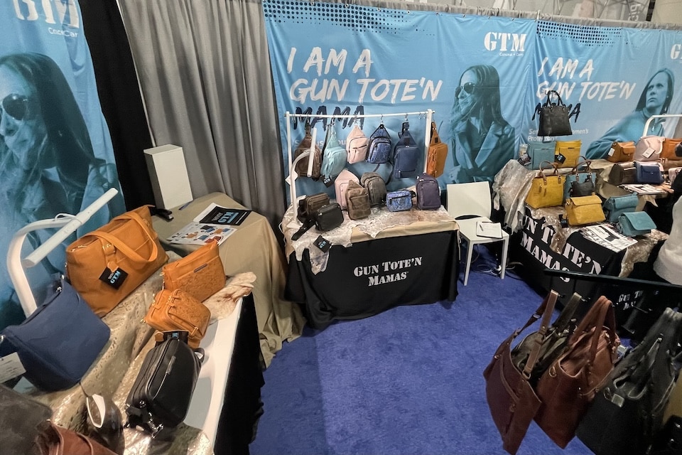 SHOT Show 2024 booth Gun Tote'n Mamas