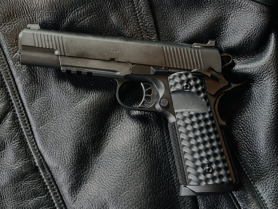 TRP on leather 1911