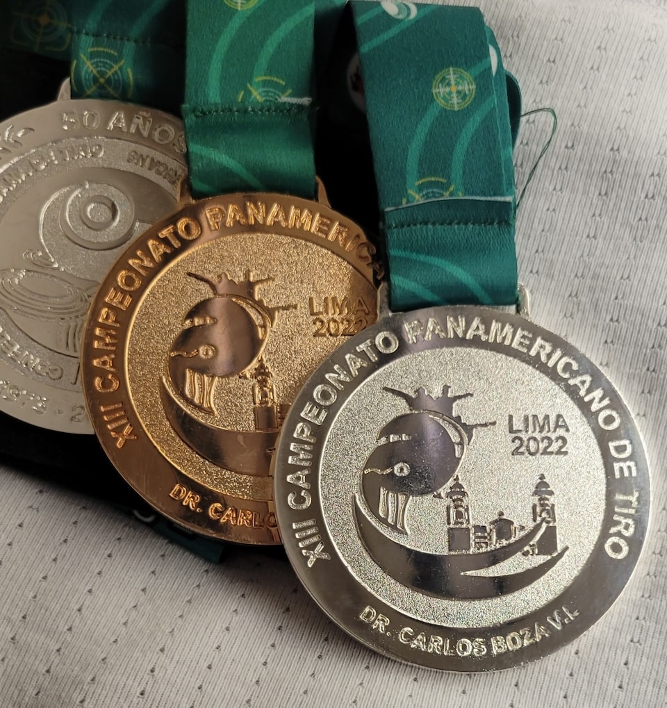 Lexi Lagan Championship of the Americas Medals