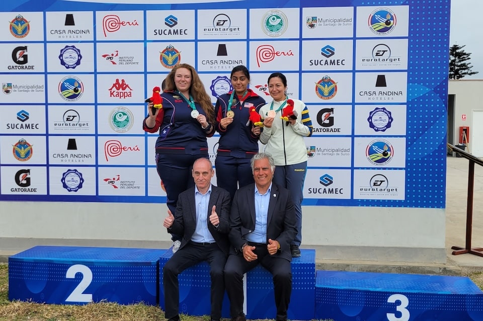 Lexi Lagan Championship of the Americas with Medal