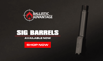 The Ballistic Advantage SIG P365 Barrels feature SAAMI spec chamber for optimal ammunition compatibility.