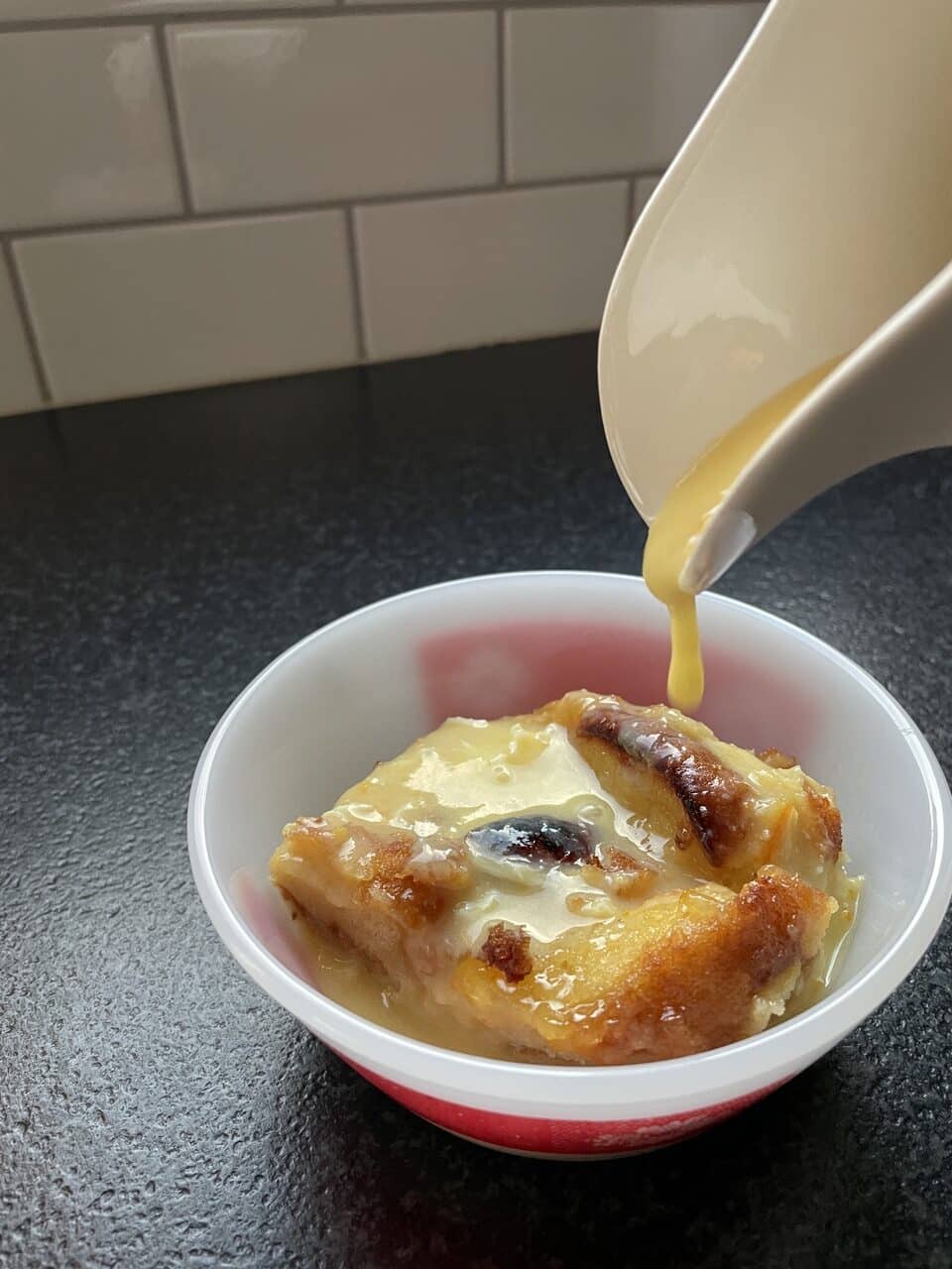 Marmalade Bread Pudding with Whiskey Orange Sauce