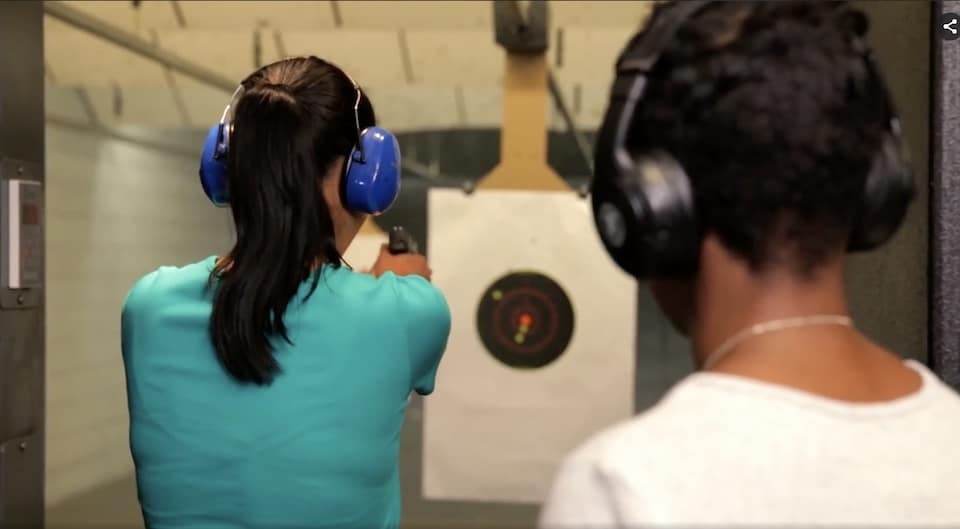 Woman shooting (NSSF photo)