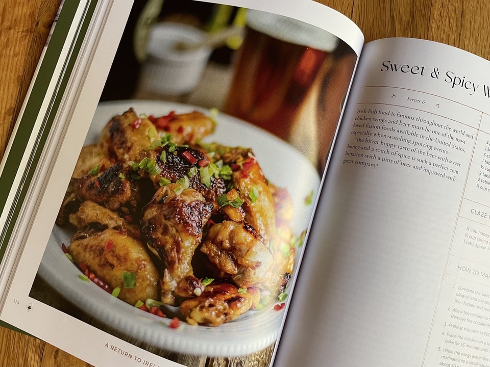 Sweet & Spicy Wheat Beer Wings