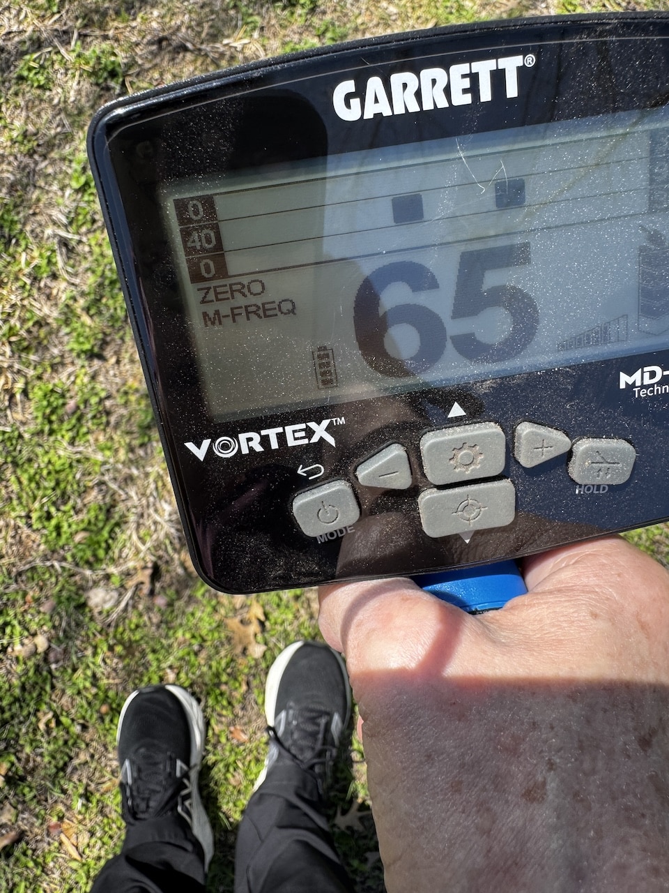 Garrett VX9 Screen