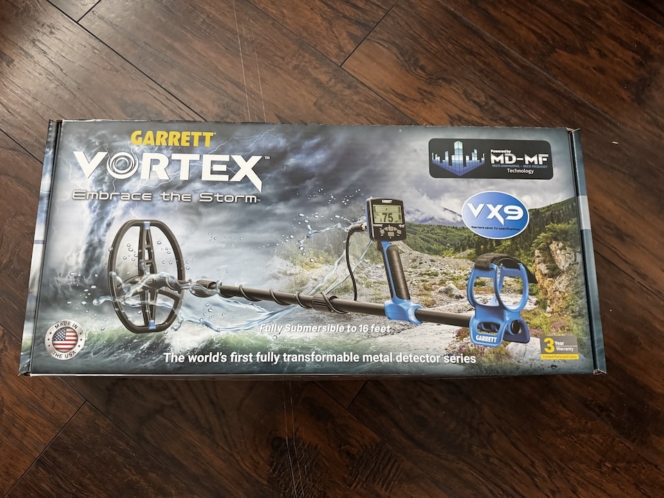 Garrett Vortex VX9 in Box